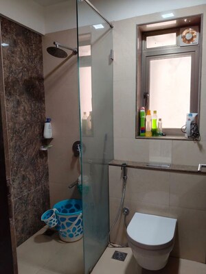 Bathroom in 2.5 BHK Apartment at Manpada – for Sale