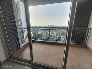 Balcony in 3 BHK Apartment at Godrej Meridien, Sector 106 – for Rent
