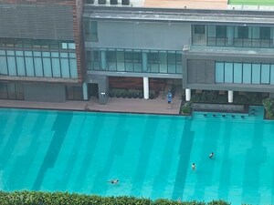 Swimming Pool in 3 BHK Apartment at Godrej Meridien, Sector 106 – for Rent