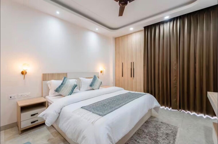 Bedroom, sector 52 3 Bedroom 1850 Sq.Ft. Builder Floor In Sector 52 Gurgaon 10666686
