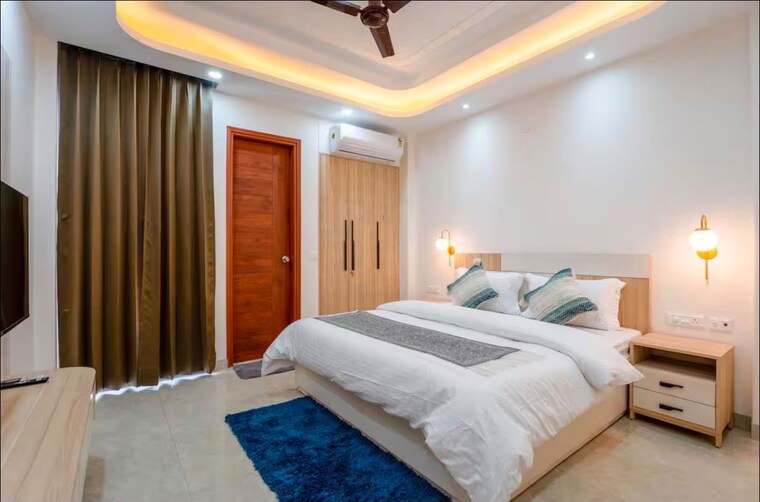 Bedroom, sector 52 3 Bedroom 1850 Sq.Ft. Builder Floor In Sector 52 Gurgaon 10666686