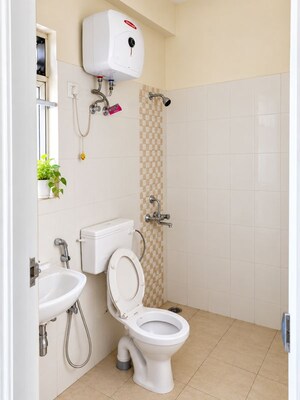 Bathroom in 2 BHK Apartment at Shree Vardhman Mantra, Sector 67 – for Rent