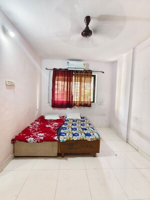 Bedroom in 1 BHK Apartment at Raj Residency Kasarvadavali, Kasarvadavali – for Rent