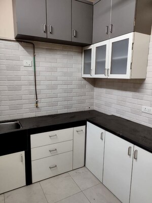 Kitchen in 1 BHK Apartment at Mahavir Tower Ghansoli, Ghansoli – for Rent