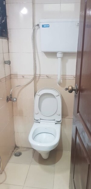 Bathroom in 1 BHK Apartment at Mahavir Tower Ghansoli, Ghansoli – for Rent