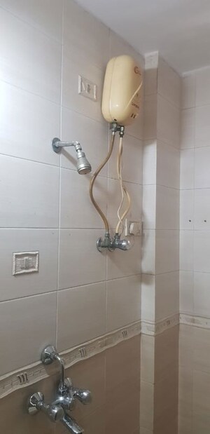 Bathroom in 1 BHK Apartment at Mahavir Tower Ghansoli, Ghansoli – for Rent