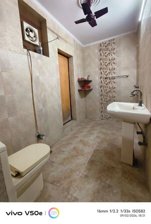 Bathroom in 3 BHK Builder Floor at Sector 46 – for Rent