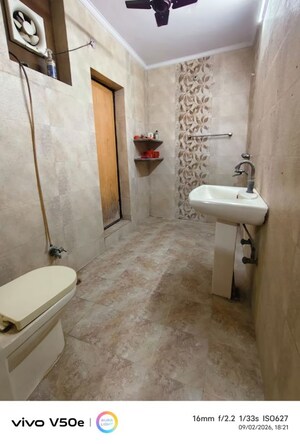 Bathroom in 3 BHK Builder Floor at Sector 46 – for Rent