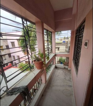 Balcony in 2 BHK Apartment at South Dum Dum – for Rent