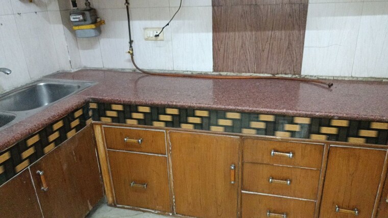 Kitchen, vaishali sector 5 1 Bedroom 850 Sq.Ft. Builder Floor In Vaishali Sector 5 Ghaziabad 10666796