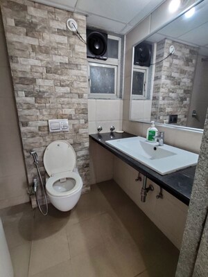 Bathroom in 3 BHK Apartment at Bramhacorp F Residences, Kalyani Nagar – for Rent