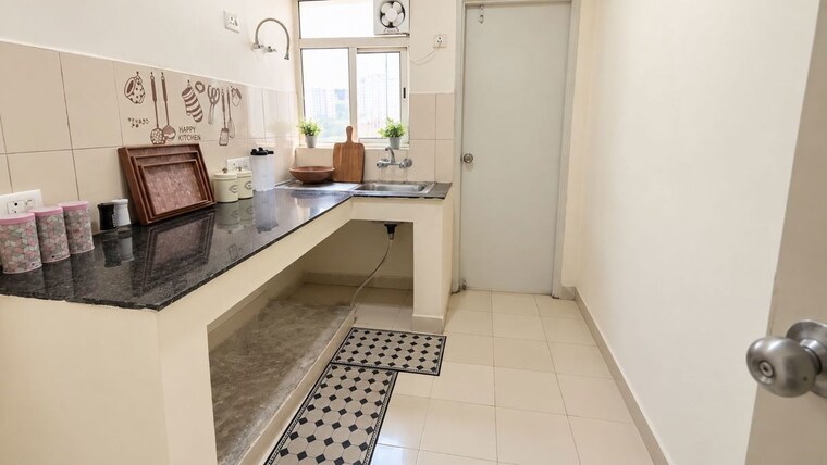 Kitchen, sare-home 3 Bedroom 1326 Sq.Ft. Apartment In Sector 92 Gurgaon 10666872