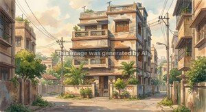  Apartment – Exterior View View at Thakurpukur - for Sale