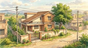  Independent House – Exterior View View at Dasna - for Sale