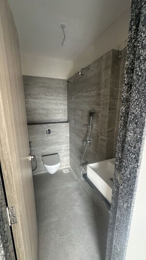 Bathroom in 2.5 BHK Apartment at Paradigm Antalya, Oshiwara – for Rent
