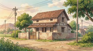  Independent House – Exterior View View at Bazpur - for Sale