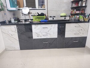 Kitchen in 1 BHK Apartment at Sancheti Dreamcastle, Wakad – for Rent