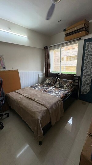 Bedroom in 1 BHK Apartment at Sancheti Dreamcastle, Wakad – for Rent
