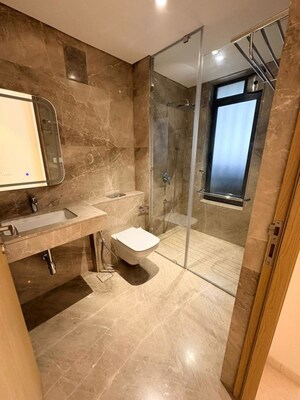 Bathroom in 3 BHK Apartment at Sheth Avante, Kanjurmarg West – for Rent