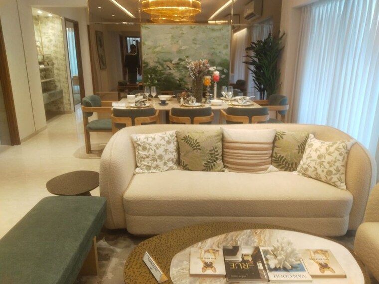 Living Room, godrej-arden 3.5 Bedroom 2110 Sq.Ft. Apartment In Sigma Iii Greater Noida Greater Noida 10667049