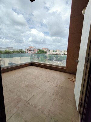 Balcony in 3 BHK Apartment at Supreme Belmac Residences, Kalyani Nagar – for Rent
