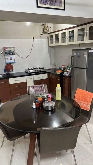 Kitchen in 2 BHK Apartment at Urban Bliss Apartment, Lohgaon – for Rent