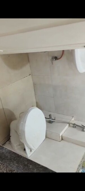 Bathroom in 1 BHK Apartment at BG Monte Verita North Annexe, Borivali East – for Rent