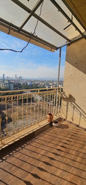 Balcony in 1 BHK Apartment at Neelkanth Alpine, Ghansoli – for Rent