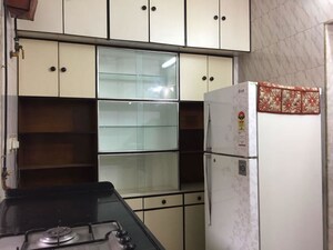 Kitchen in 2 BHK Apartment at Brijdham Nanddham CHS, Goregaon West – for Rent