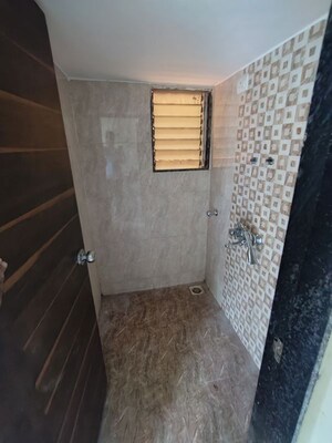 Bathroom in 1 BHK Apartment at Vinay Unique Avenue 210, Morya Nagar – for Rent