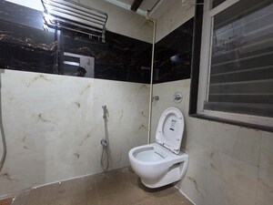Bathroom in 3 BHK Apartment at Goregaon West – for Rent