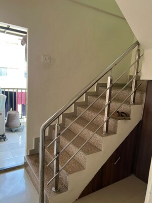 Staircase in 3 BHK Penthouse at Akshar Amrut, Padra Road – for Sale