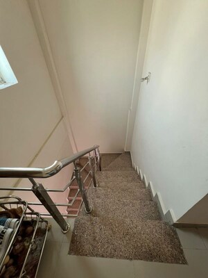 Staircase in 3 BHK Penthouse at Akshar Amrut, Padra Road – for Sale