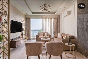 Living Room in 4 BHK Builder Floor at Jor Bagh – for Sale