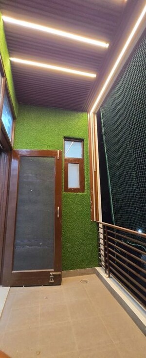 Balcony in 3 BHK Builder Floor at Guru Nanak Enclave, Dhakoli – for Sale