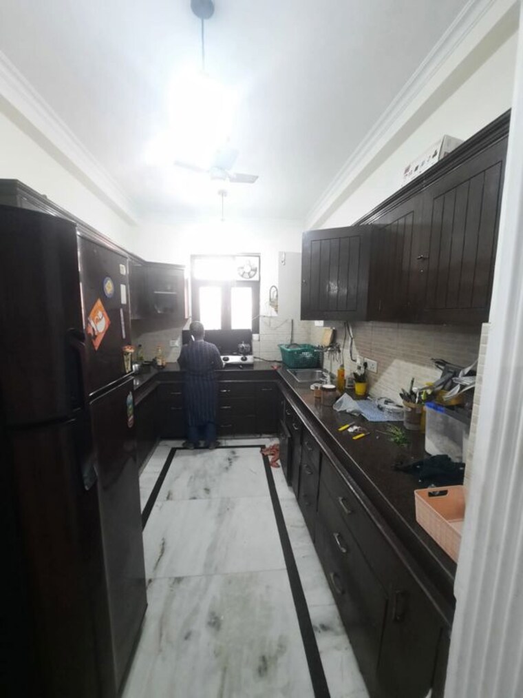 Kitchen, malviya nagar 2 Bedroom 900 Sq.Ft. Builder Floor In Malviya Nagar Delhi 10667381