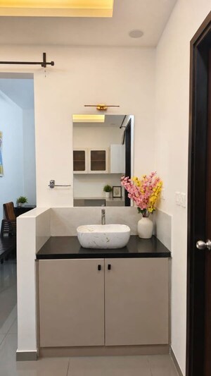 Bathroom in 2 BHK Apartment at Brigade Cosmopolis, Whitefield – for Rent