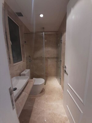 Bathroom in 3 BHK Apartment at Indiabulls Blu, Worli – for Rent