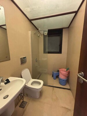 Bathroom in 3.5 BHK Apartment at Lunkad Sky Vie, Viman Nagar – for Rent