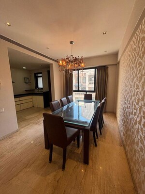 Dining Room in 3.5 BHK Apartment at Lunkad Sky Vie, Viman Nagar – for Rent