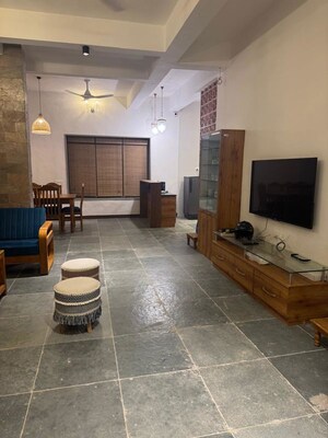 Living Room in 3 BHK Apartment at Hiranandani Heritage Tower, Powai – for Rent