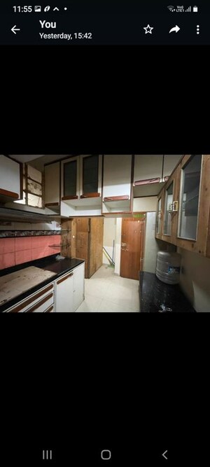 Kitchen in 1.5 BHK Apartment at IIT Bombay Staff CHS, Powai – for Rent