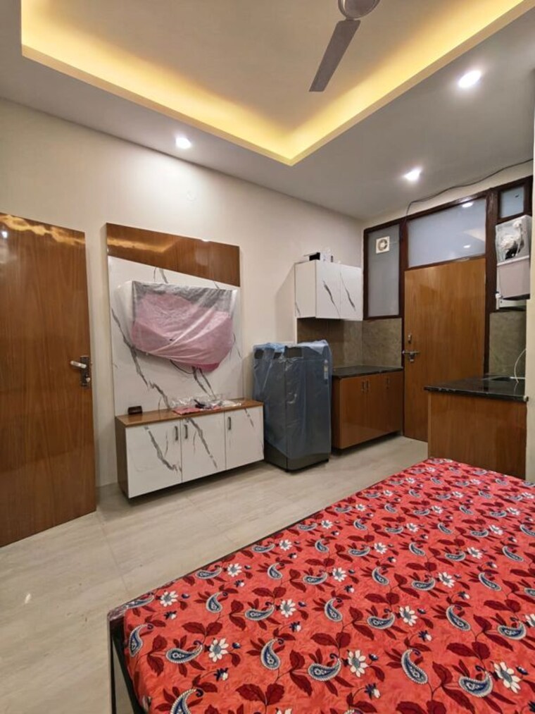 Bedroom, sector 40 1 RK 190 Sq.Ft. Builder Floor In Sector 40 Gurgaon 10667441