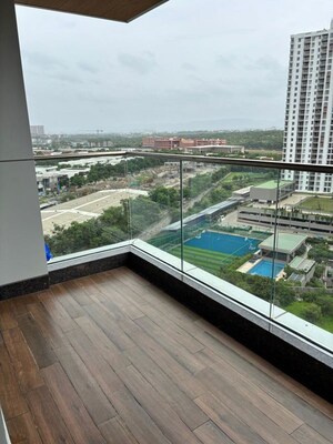 Balcony in 3.5 BHK Apartment at Panchshil Towers, Kharadi – for Sale