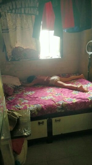 Bedroom in 1.5 BHK Apartment at Shyam Gokul Garden, Kandivali East – for Rent