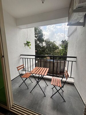 Balcony in 1 BHK Apartment at Harishree Residency, Ambernath West – for Sale