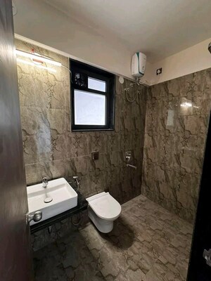 Bathroom in 3 BHK Apartment at VTP Sierra, Baner – for Rent