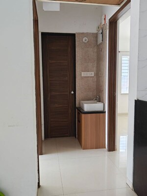 Bathroom in 2 BHK Apartment at Pragati Royal Serene, Balewadi – for Rent