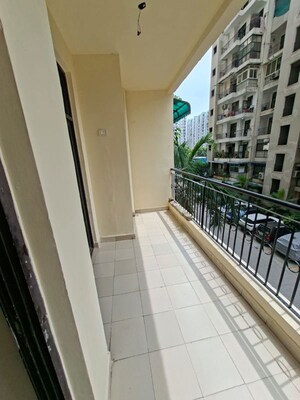 Balcony in 2 BHK Apartment at Ajnara Integrity, Raj Nagar Extension – for Rent