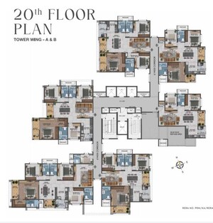 Master Plan in 3 BHK Apartment at Sumadhura Sarang, Doddabanahalli – for Sale